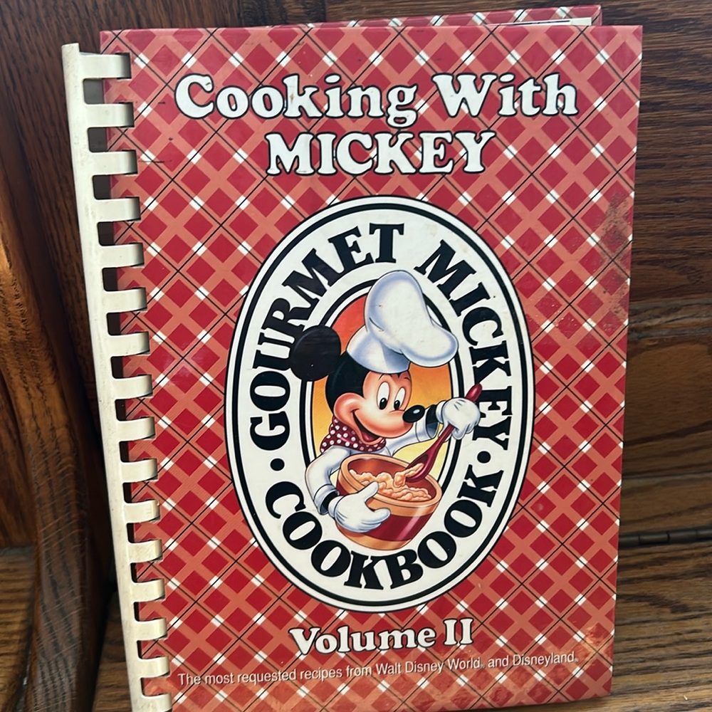 Cooking With Mickey book
